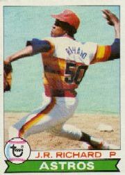 1979 Topps Baseball Cards      590     J.R. Richard